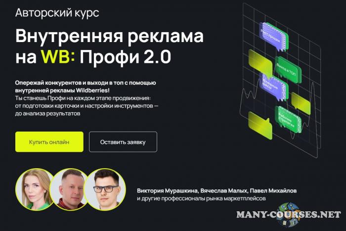 Внутренняя реклама на Wildberries: Профи 2.0. Тариф Профи. С куратором (2024)